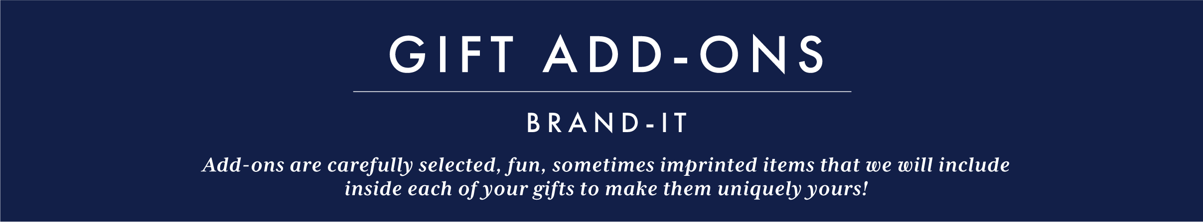 Gift Add-Ons