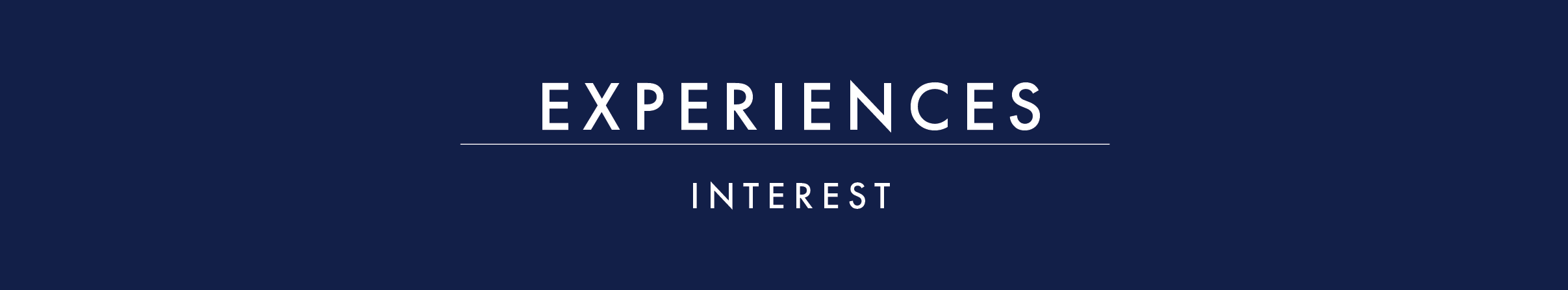 Experiences