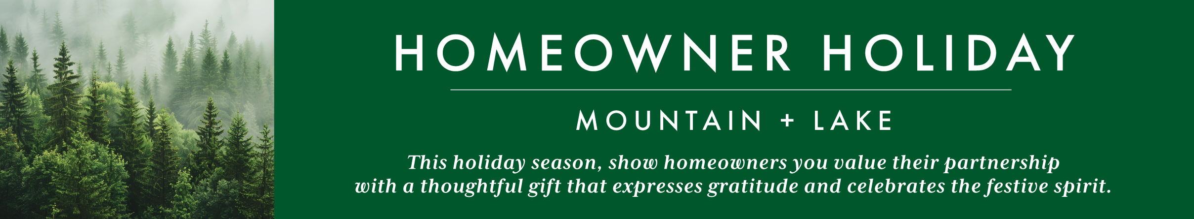 Homeowner Holiday