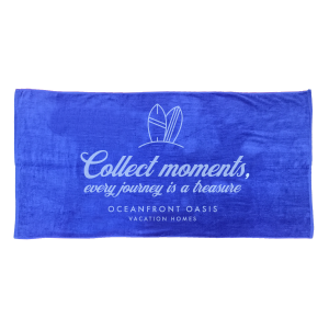COTTON VELOUR BEACH TOWELS