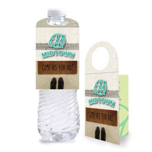 BOTTLE HANGER - BROCHURE STYLE