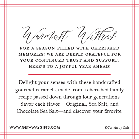 WARMEST WISHES & CARAMEL KISSES - HOMEOWNER HOLIDAY image